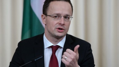 3014371 01/23/2017 Hungarian Minister of Foreign Affairs and Trade Peter Szijjarto during a joint news conference with Russian Foreign Minister Sergei Lavrov, in Moscow. Valeriy Melnikov/Sputnik