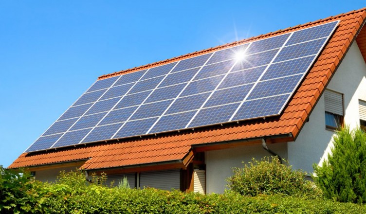 bigstock-Solar-Panel-On-A-Red-Roof-14532428