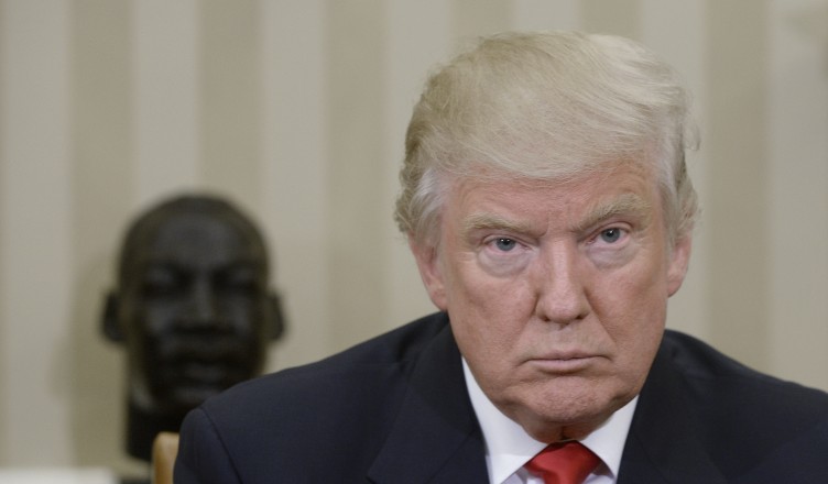 President-elect Donald Trump looks on in the Oval Office of the White House during a meeting with U.S. President Barack Obama November 10, 2016 in Washington, DC. Photo by Olivier Douliery/ABACA