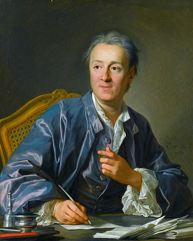 Denis Diderot.*oil on canvas.*81 x 65 cm.*signed: L. M. Van Loo / 1767