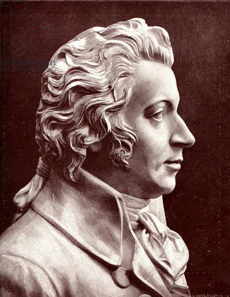3768263 Wolfgang Amadeus Mozart Austrian; (add.info.: Wolfgang Amadeus Mozart. Austrian composer, 1756-1791. Source: Die Musik); Lebrecht Music Arts.