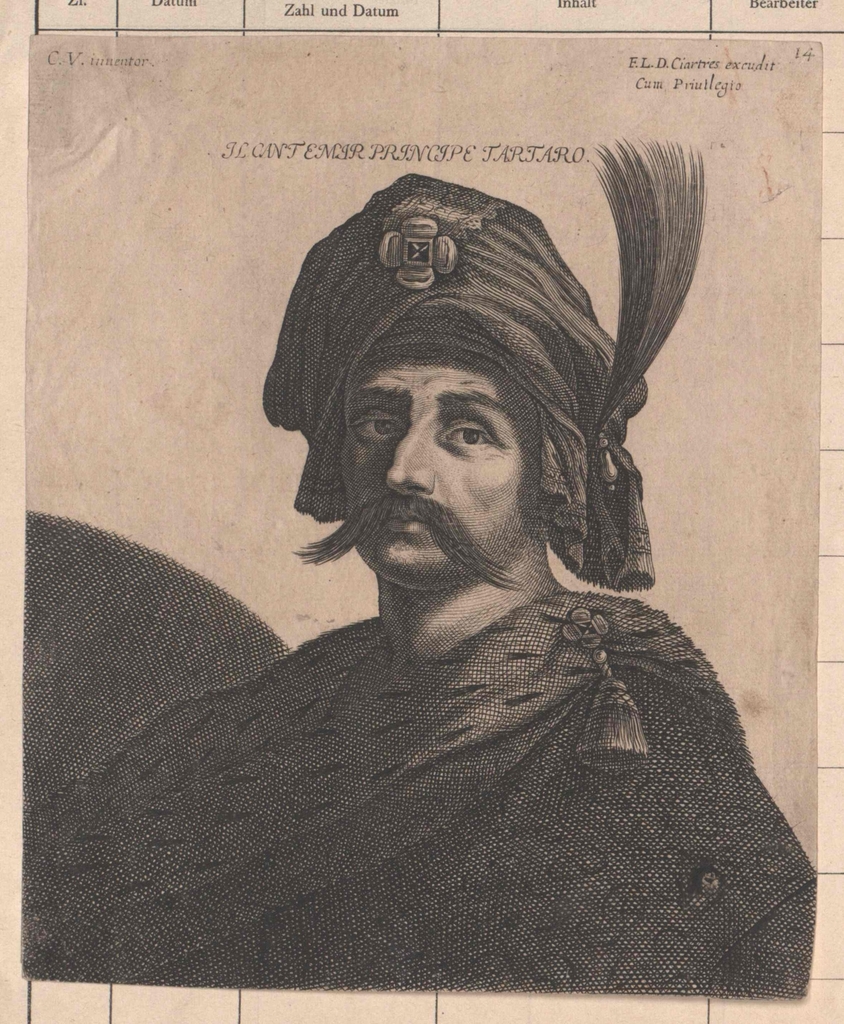 Kantemir, Constantin Fürst (Hospodar) der Moldau