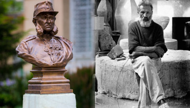 9 septembrie 1912: A fost dezvelit bustul generalului dr. Carol Davila, singurul monument de for public al sculptorului Constantin Brâncuși amplasat în București
