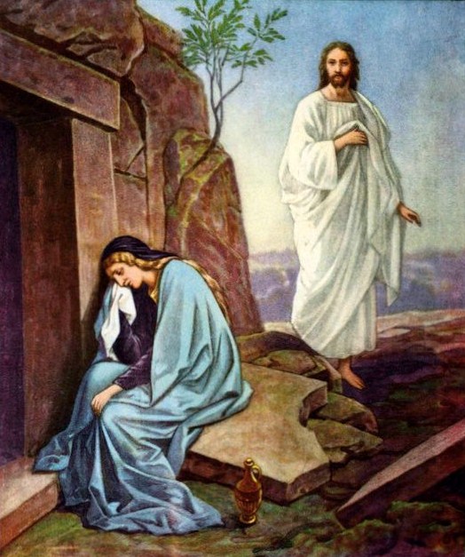 Mary Weeping at the Tomb John 20:11-14